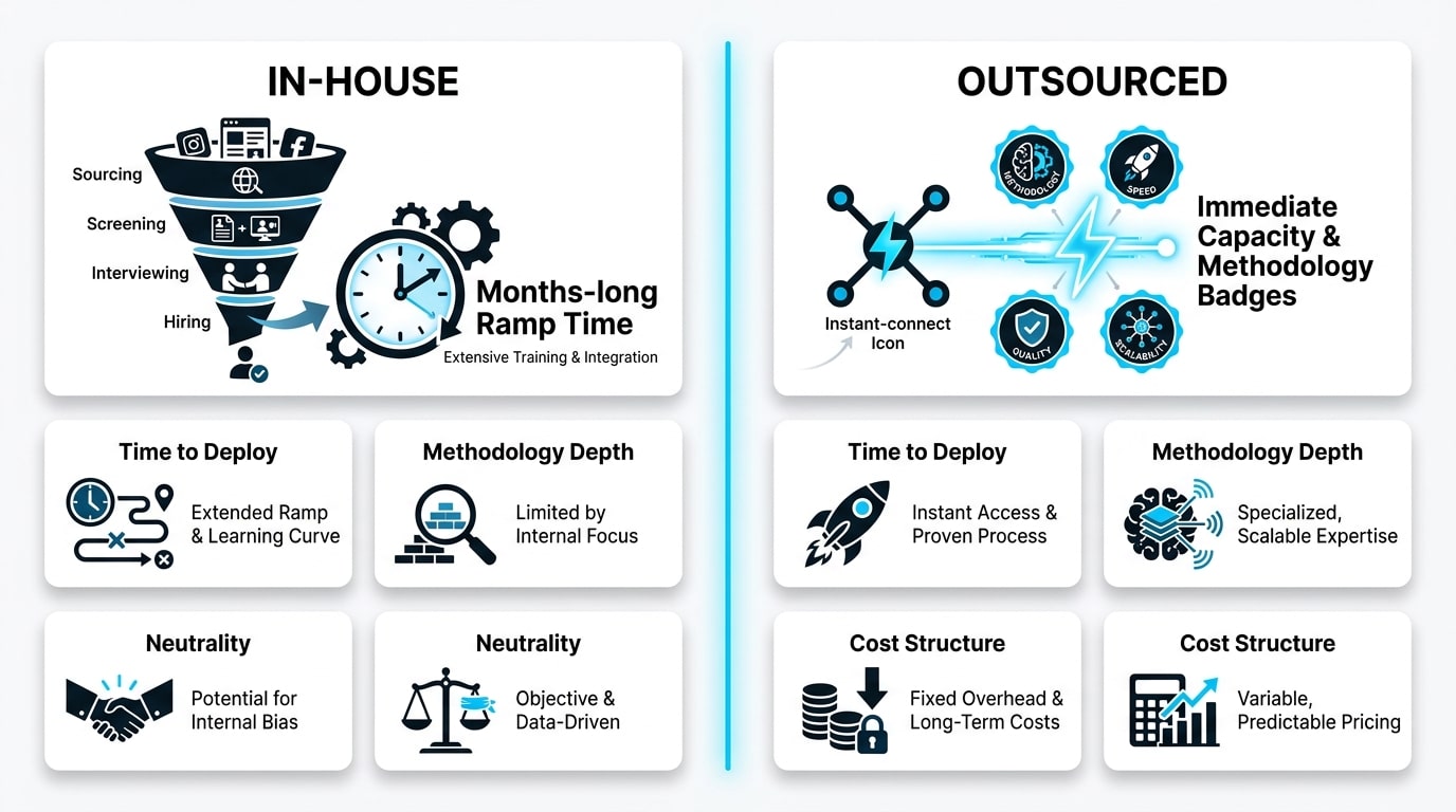 Criteria for selecting a software project management partner