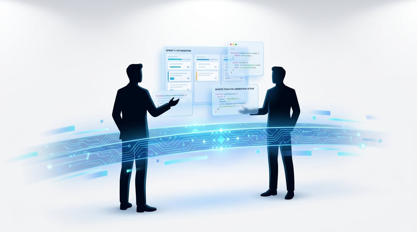 Diagram comparing IT outsourcing and software development outsourcing across key dimensions