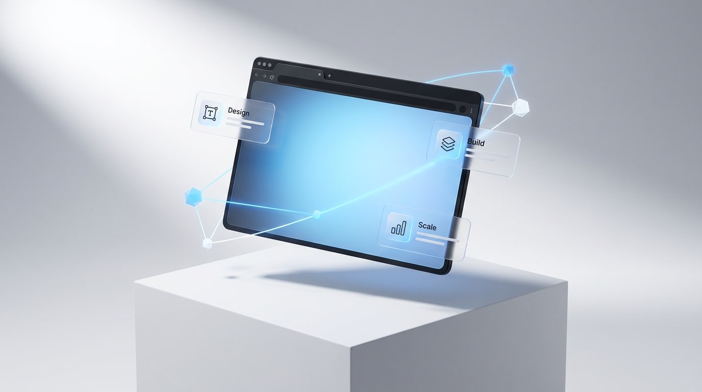 The core phases of a successful web application project