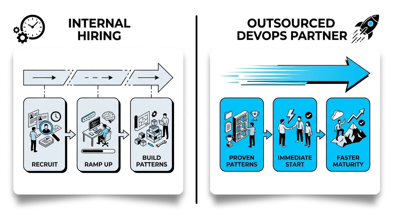 The lifecycle of a DevOps transformation project