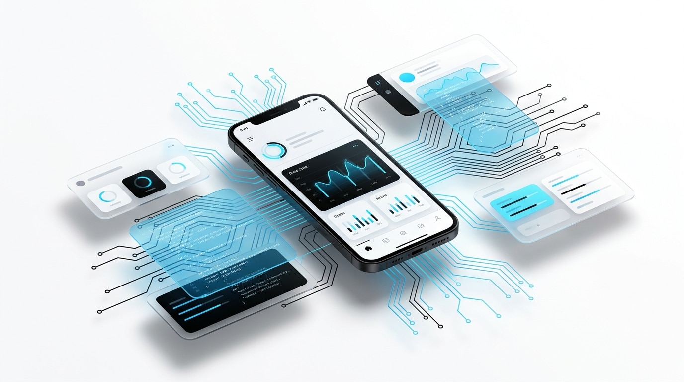 What influences the total cost of mobile application development